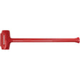 One-Piece Dead Blow Hammers-Sledge, 8 lbs., Textured Grip, 30" L