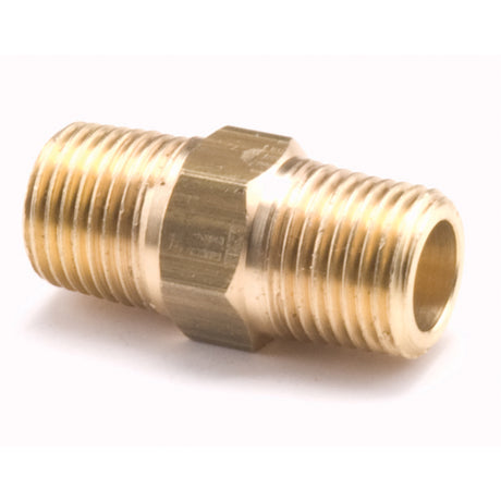 Hex Pipe Nipples, Brass, 1/2", Standard