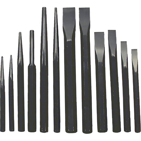 IPC-12 Jumbo Punch & Chisel Set, 12 Pieces