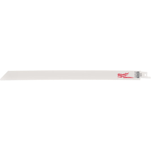 High Performance Super Sawzall® Blades, Bi-Metal, 18 TPI, 12" L
