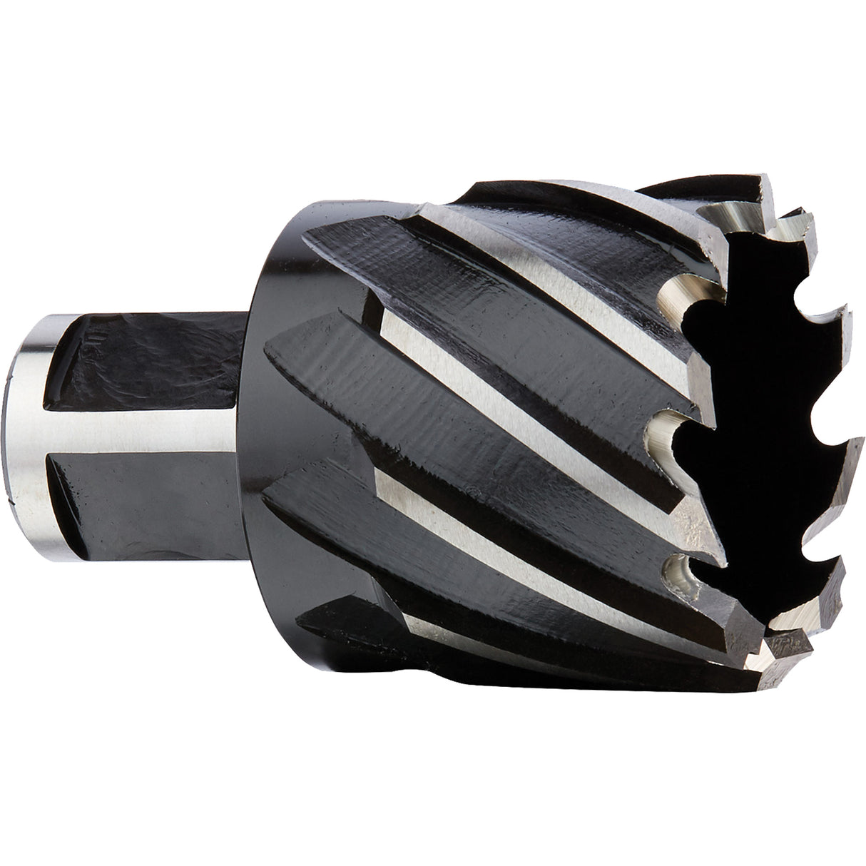 Annular Cutter, 1-3/8" Diameter, High Speed Steel, 1" Depth of Cut, 3/4" Shank