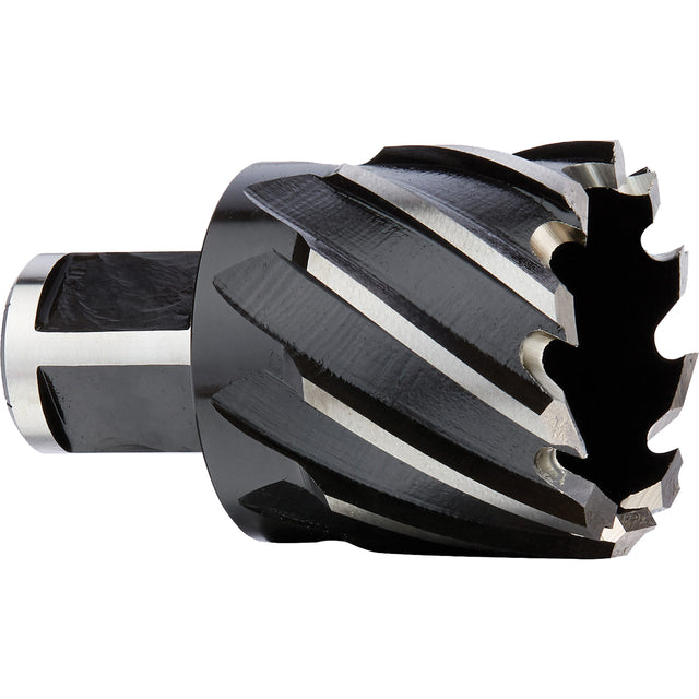 Annular Cutter, 1-3/8" Diameter, High Speed Steel, 1" Depth of Cut, 3/4" Shank