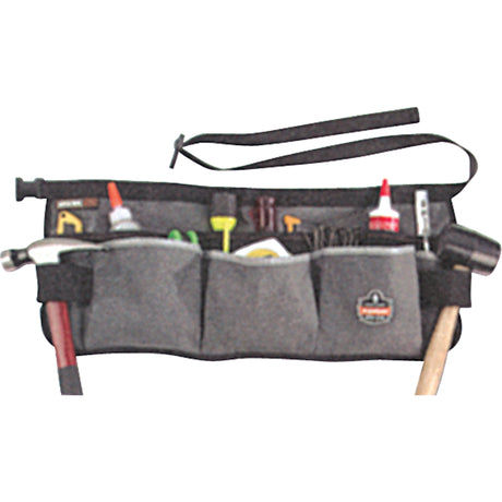 13-Pocket Waist Aprons, Canvas, Grey
