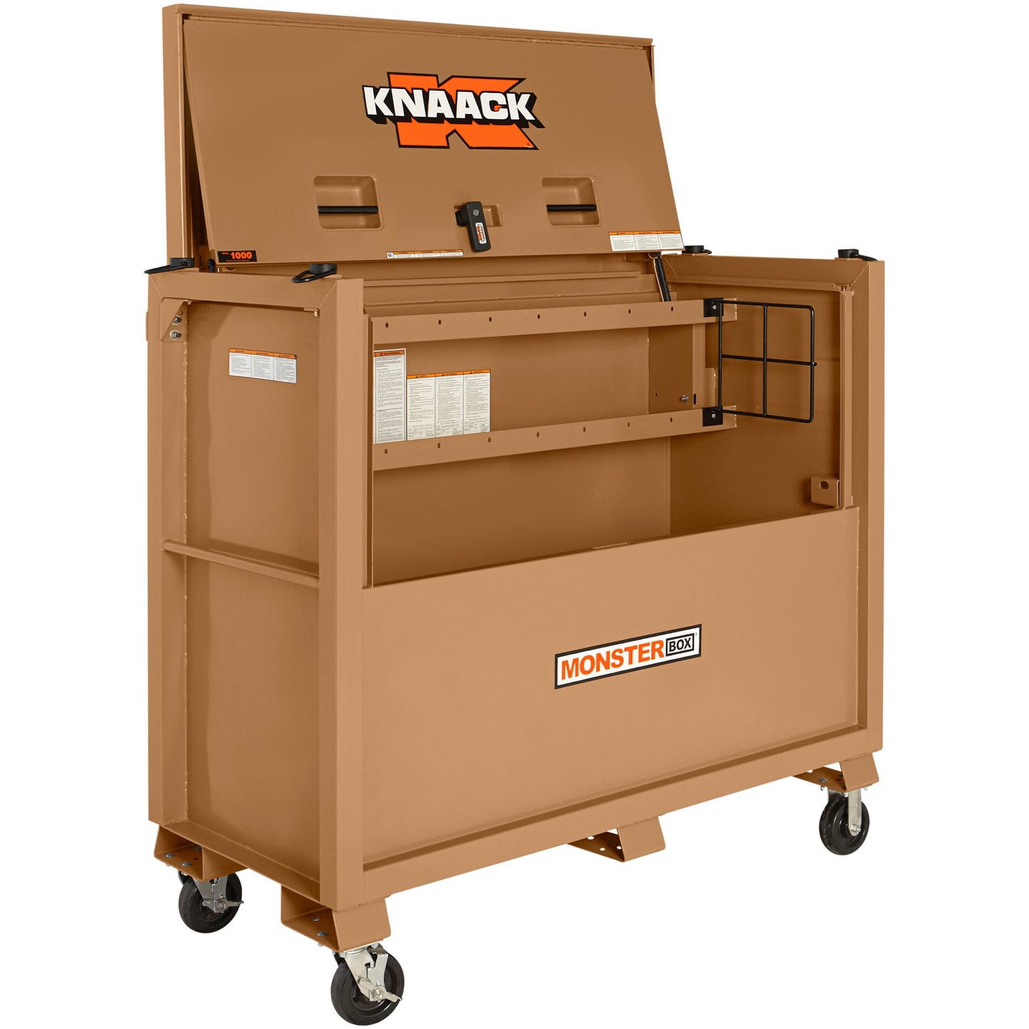 Monster Box™ Piano Box, 66" W x 30" D x 54-1/2" H, Beige