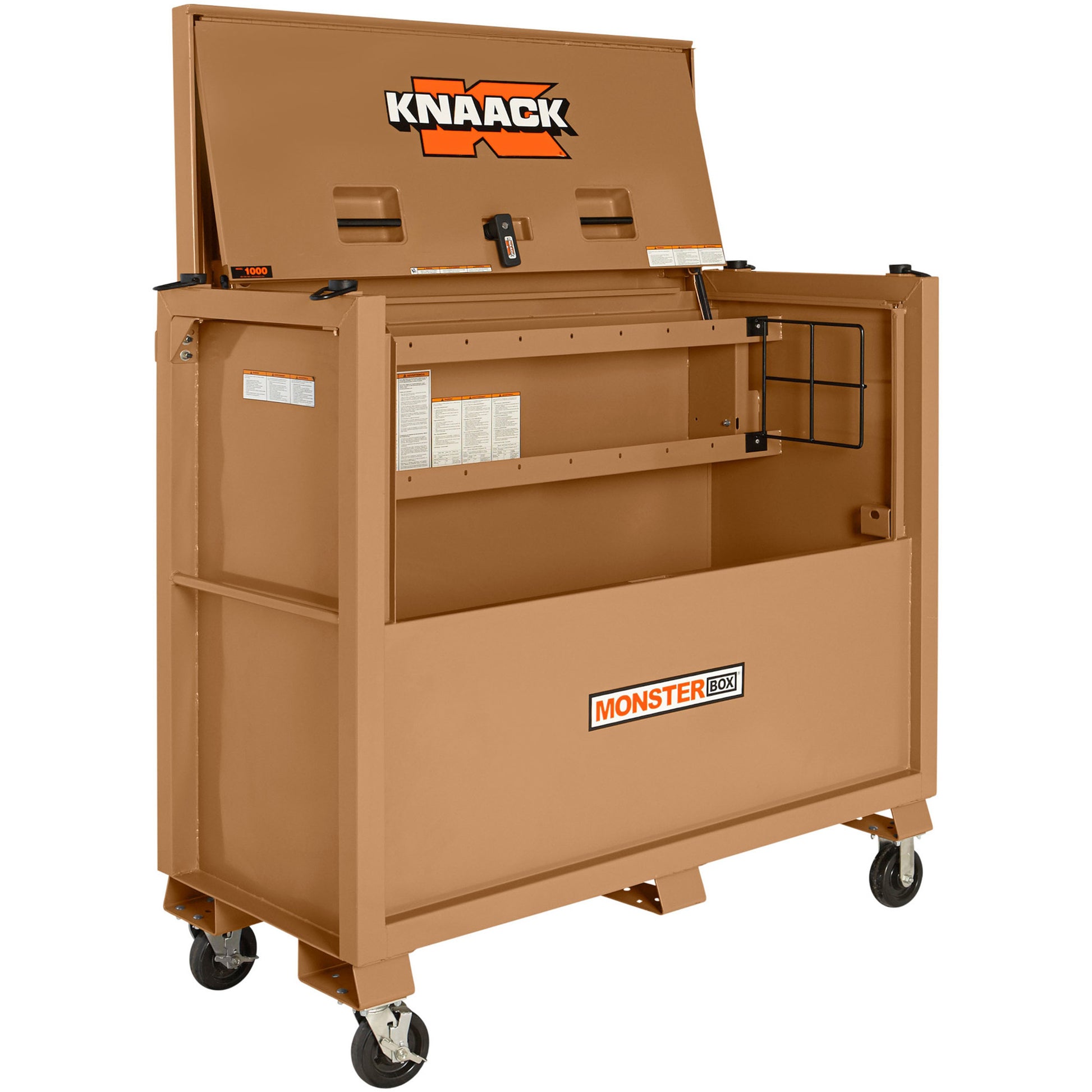 Monster Box™ Piano Box, 66" W x 30" D x 54-1/2" H, Beige