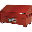 Slope Lid Chest, 60" x 30" x 39-1/2", Steel, Red