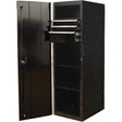 RX Series Side Cabinet, 3 Drawers, 19" W x 25" D x 61" H, Black
