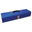Low Profile Utility Tool Box, 20" D x 6-1/4" W x 5" H, Blue