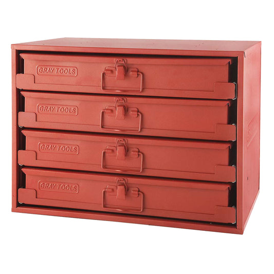 Compartment Rack With 4 Compartment Boxes, 4 Slots, 20-1/2" W x 12-1/2" D x 14-5/8" H, Red
