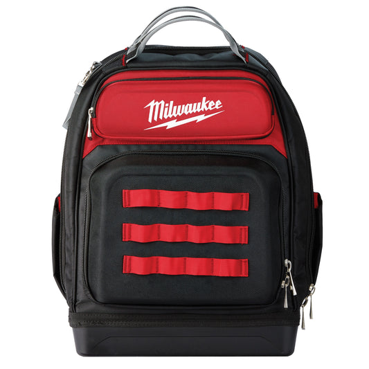 Ultimate Jobsite Backpack, 20" L x 17" W, Black, Ballistic