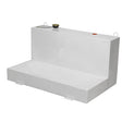 Steel Fuel Transfer Tank, Steel, 100 Gal. Capacity, White