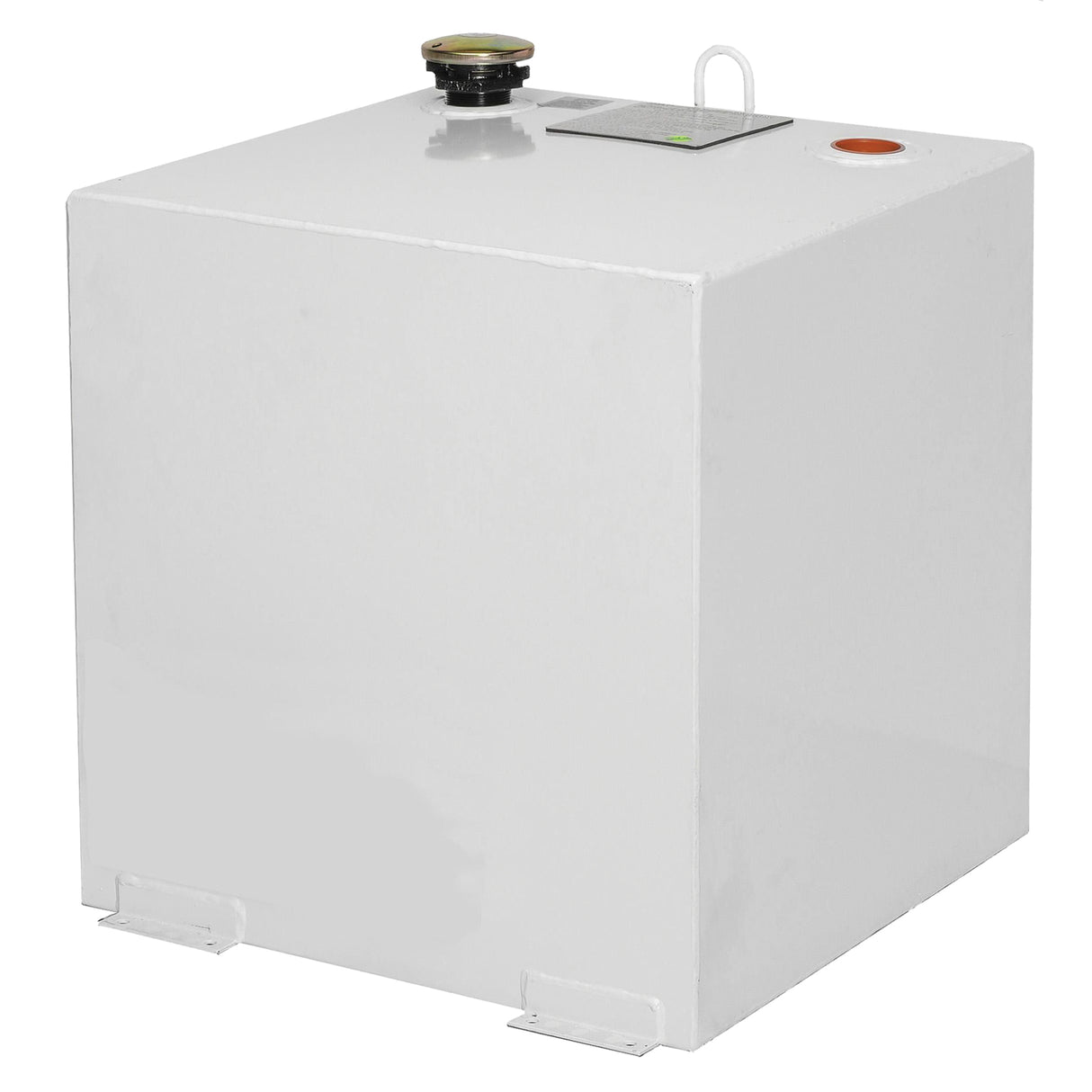 Steel Fuel Transfer Tank, Steel, 50 gal. Capacity, White
