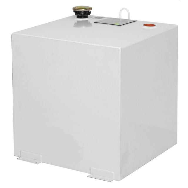 Steel Fuel Transfer Tank, Steel, 50 gal. Capacity, White
