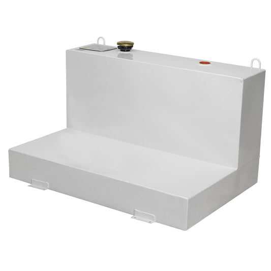 Steel Fuel Transfer Tank, Steel, 85 gal. Capacity, White