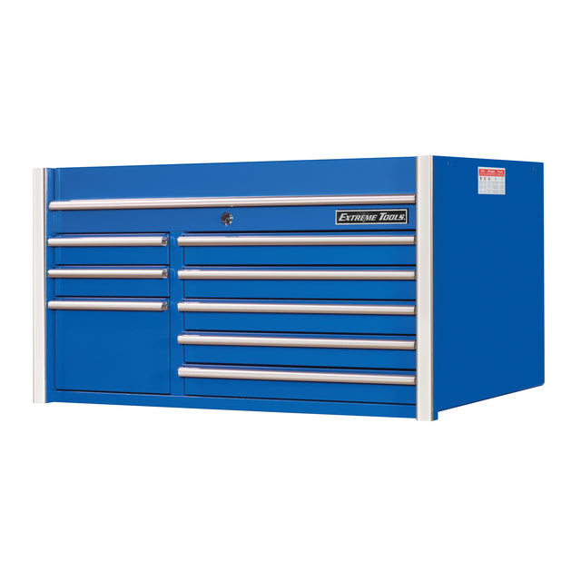 RX Series Tool Chest, 41" W, 8 Drawers, Blue