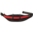Padded Work Belt, Nylon, Black/Red