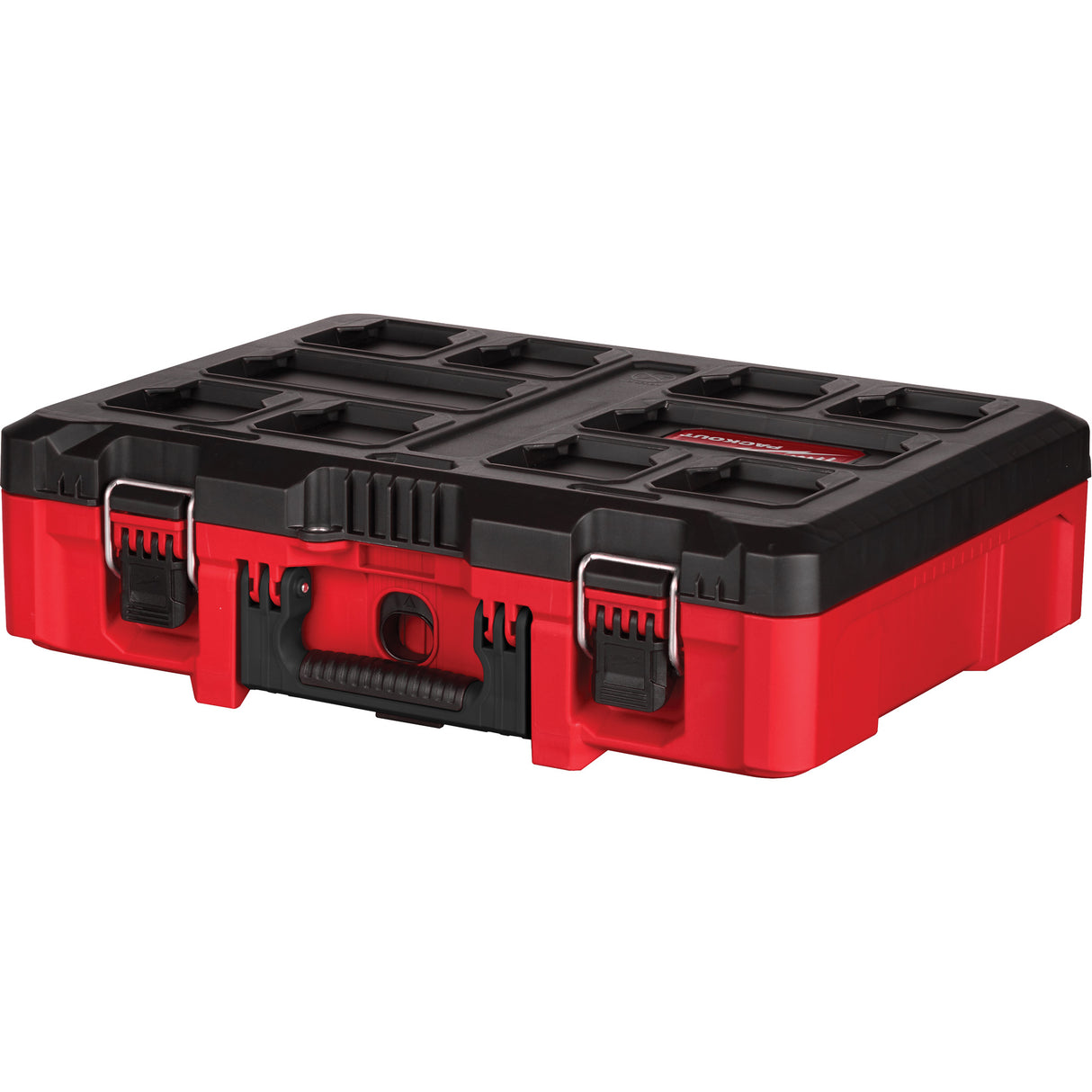 Packout™ Tool Case with Customizable Insert, 20-7/10" x 15-1/5" x 6-1/5", Black/Red