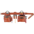 Deluxe Tool Belt Combo, Leather, Tan