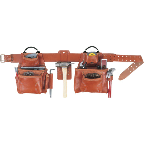 Deluxe Tool Belt Combo, Leather, Tan
