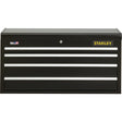 300 Series Tool Chest, 41" W, 4 Drawers, Black
