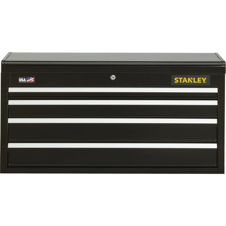 300 Series Tool Chest, 41" W, 4 Drawers, Black