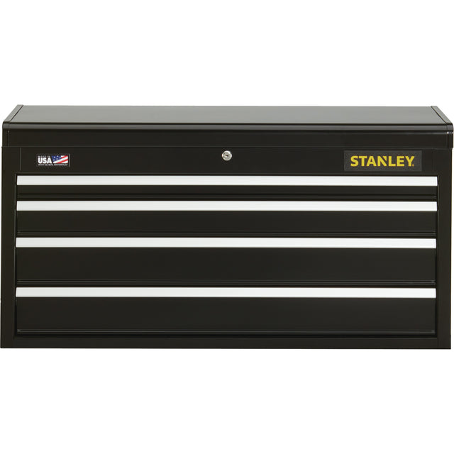 300 Series Tool Chest, 41" W, 4 Drawers, Black