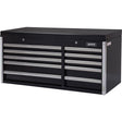 Industrial Tool Chest, 41" W, 10 Drawers, Black
