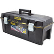 FatMax® Structural Foam Tool Box, 28" W x 12-1/2" D x 11" H, Black/Yellow