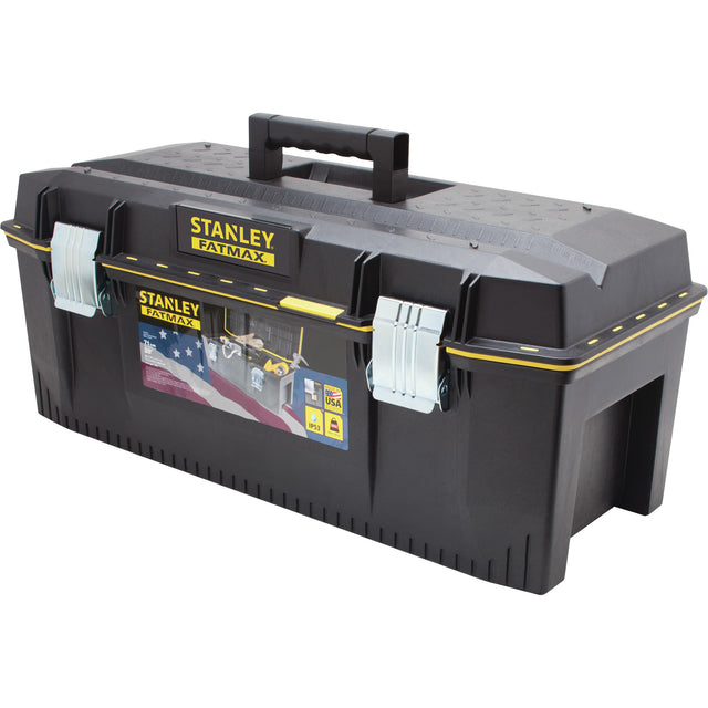 FatMax® Structural Foam Tool Box, 28" W x 12-1/2" D x 11" H, Black/Yellow