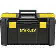 Essential® Tool Box with Tray, 19" W x 9-7/8" D x 9-3/4" H, Black/Yellow