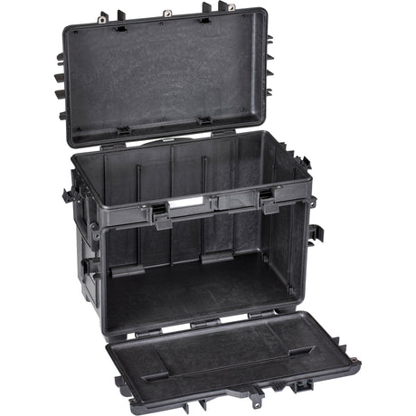 Military Mobile Tool Chest With Drawers, 22-4/5" W x 15" D x 18" H, Black