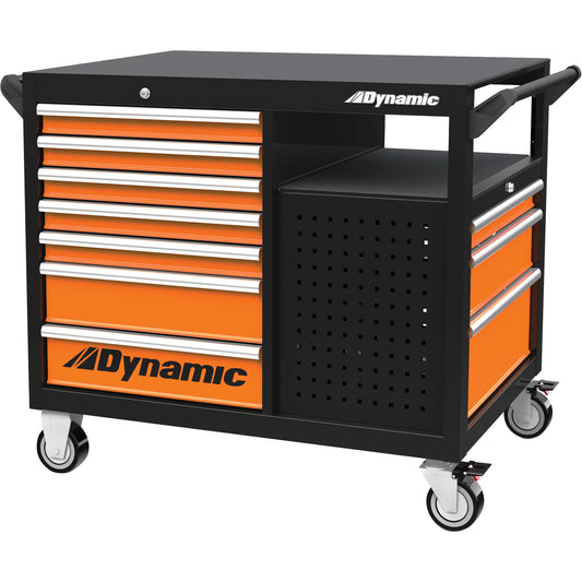 industrial Cart, 2 Tiers, 45" x 40" x 28-3/4"