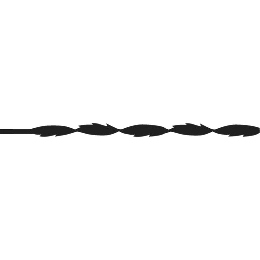 12-Piece Spiral Scroll Saw Blades, Scroll cutting, 0.035" W x 5" L, 36 TPI