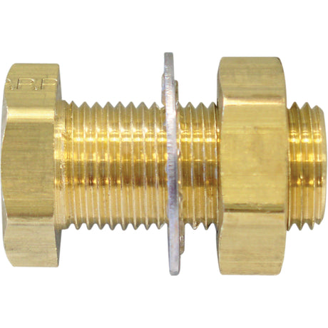 Anchor Coupling, Brass, 3/8" Dia.