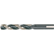 Split Point Jobber Drills with 3-Flat Shank, High Speed Steel, 13/32", 5-1/4" L, 3-7/8" Flute, 135° Point Angle