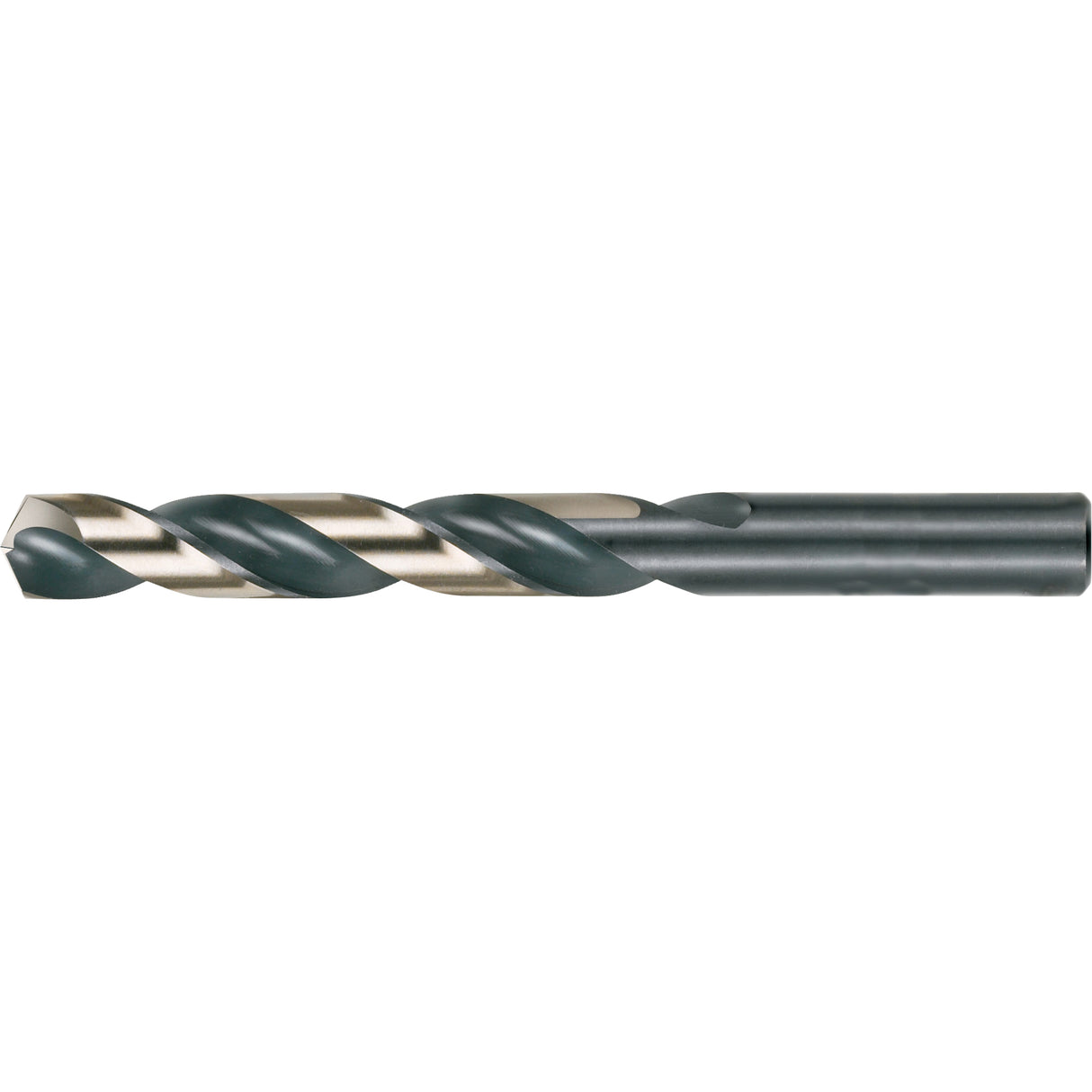 Split Point Jobber Drill Bit, High Speed Steel, 11/32", 4-3/4" L, 3-7/16" Flute, 135° Point Angle