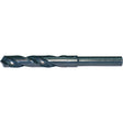 1/2" Reduced Shank Drill Bit, 21 mm, High Speed Steel, 3-1/8" Flute, 118° Point
