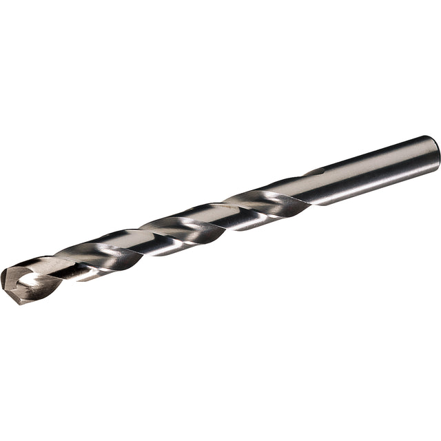 Jobber Length Drill Bit, High Speed Steel, 31/64", 5-7/8" L, 4-3/8" Flute, 118° Point Angle