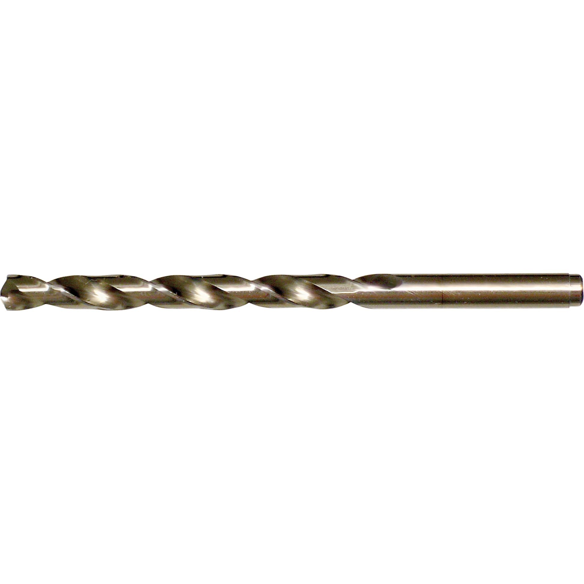 Jobber M42 NAS 907 Type J Aircraft, Straw Finish, Cobalt, 1/8", 2-3/4" L, 1-5/8" Flute, 135° Point Angle