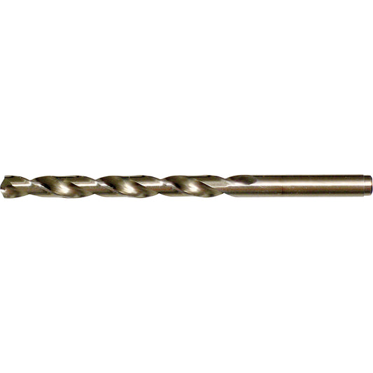 Jobber M42 NAS 907 Type J Aircraft, Straw Finish, Cobalt, 1/8", 2-3/4" L, 1-5/8" Flute, 135° Point Angle