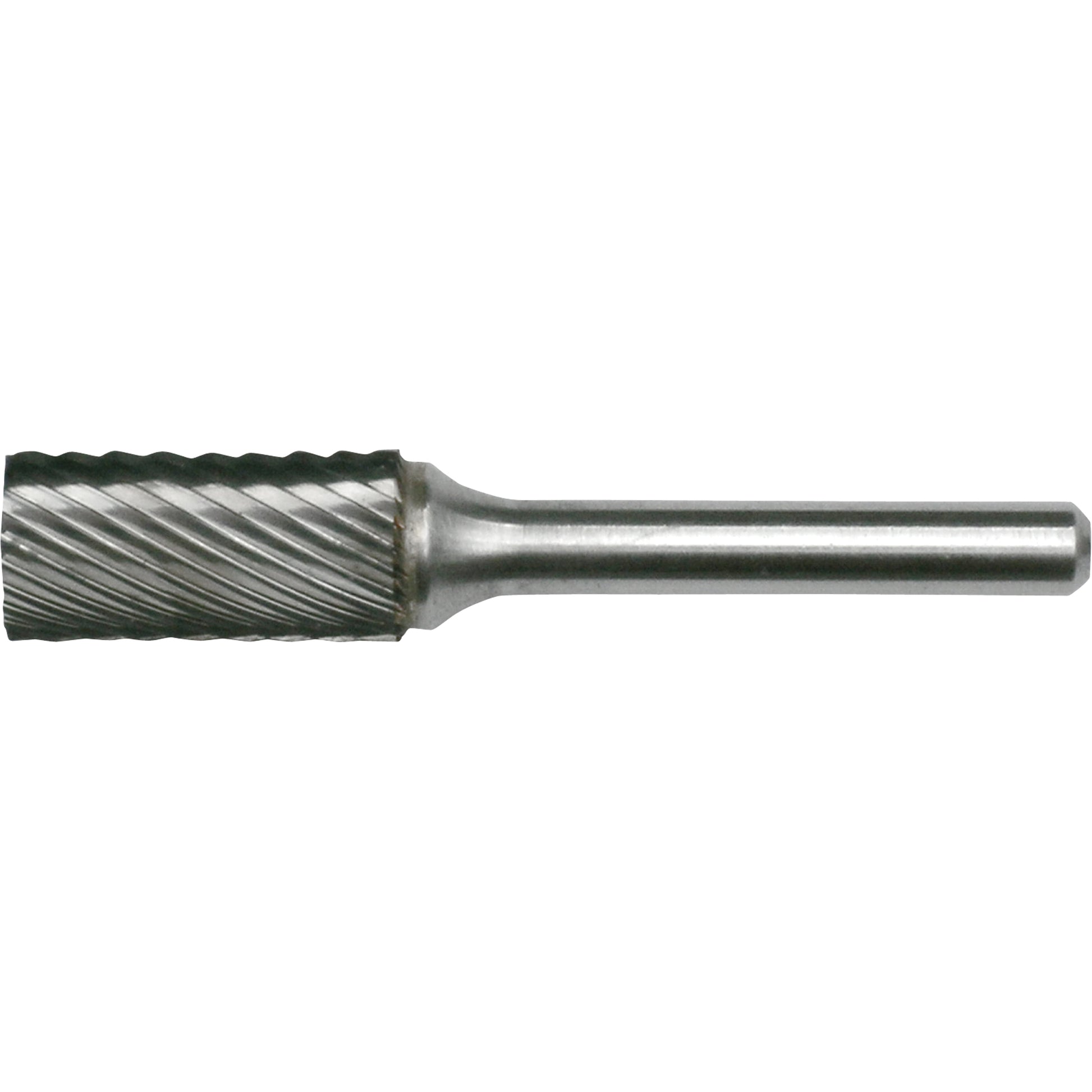 Solid Carbide Burrs - Cylinder Shape with No End Cut, SA-4, 7/16" Dia., 1/4" Shank