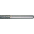 Solid Carbide Burrs - Cylinder Shape with End Cut, SB-51, 1/4" Dia., 1/8" Shank, 3/16" Depth of Cut