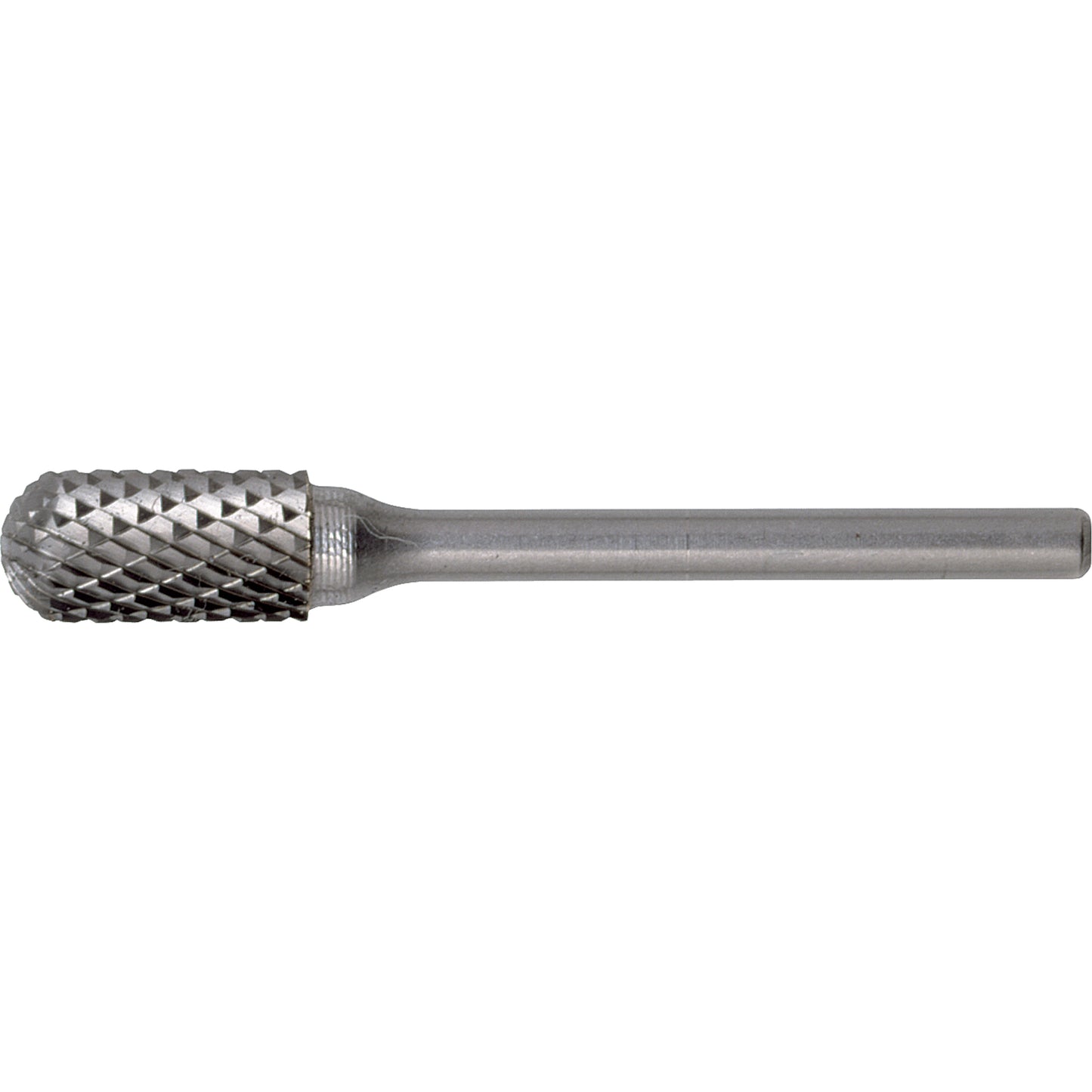 Solid Carbide Burrs - Cylinder Shape with Ball Nose, SC-6, 5/8" Dia., 1" Depth of Cut