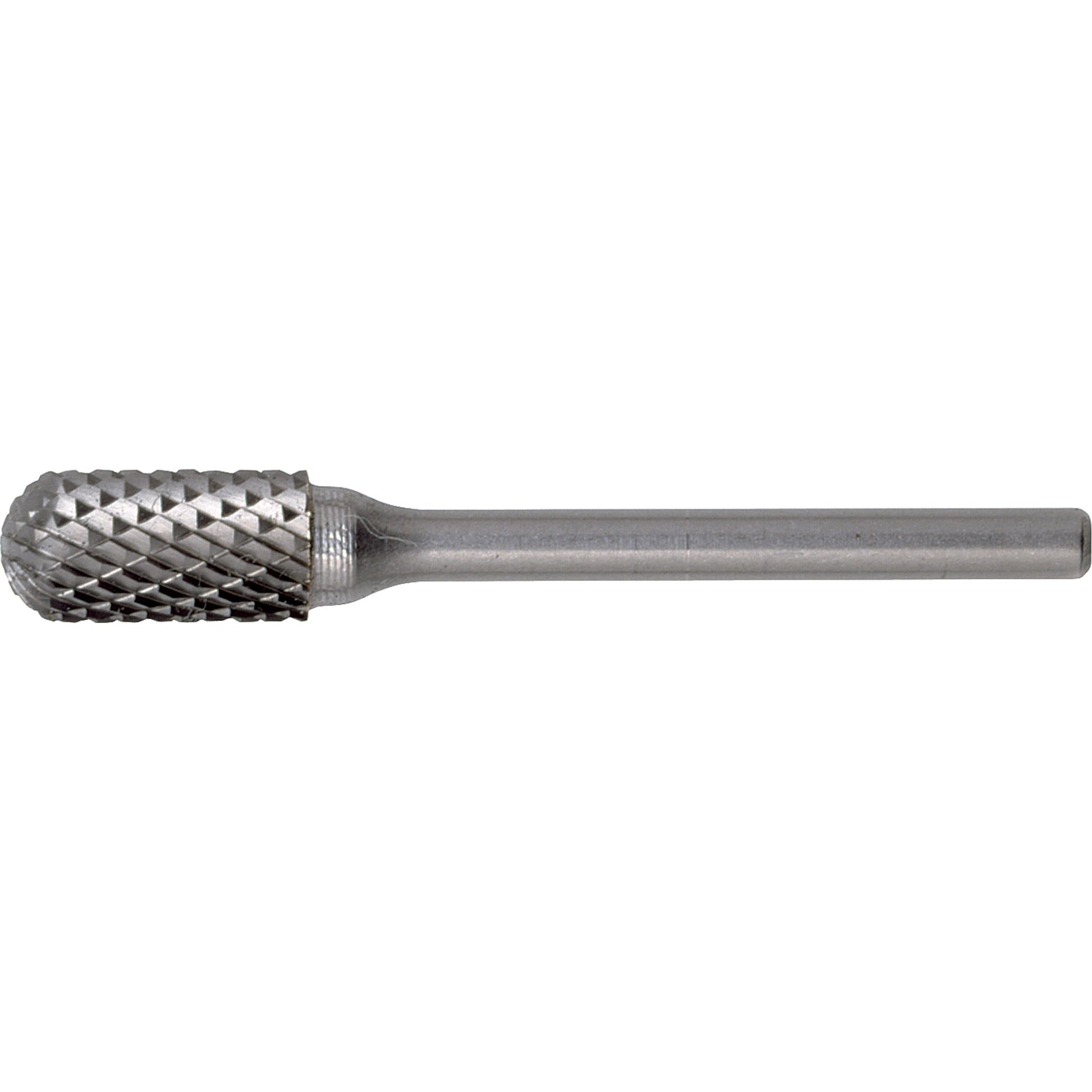 Solid Carbide Burrs - Cylinder Shape with Ball Nose, SC-6, 5/8" Dia., 1" Depth of Cut