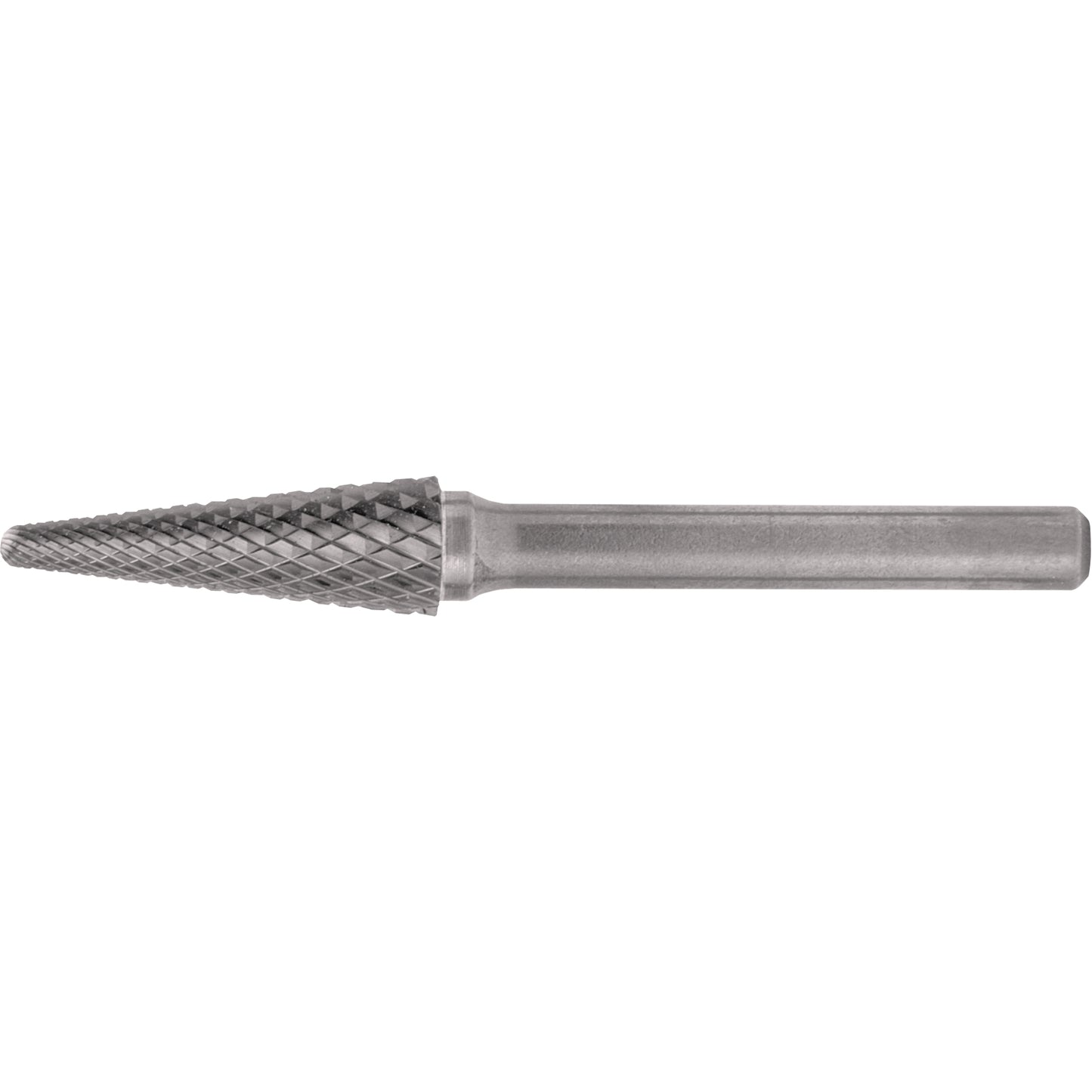 Solid Carbide Burrs - Taper Shape Radius End 14°