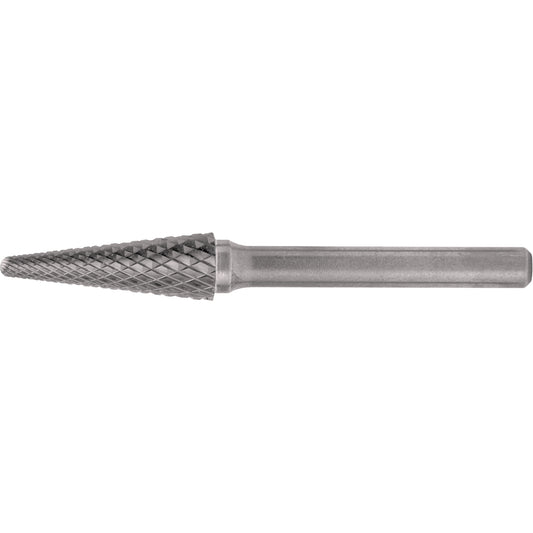 Solid Carbide Burrs - Taper Shape Radius End 14°