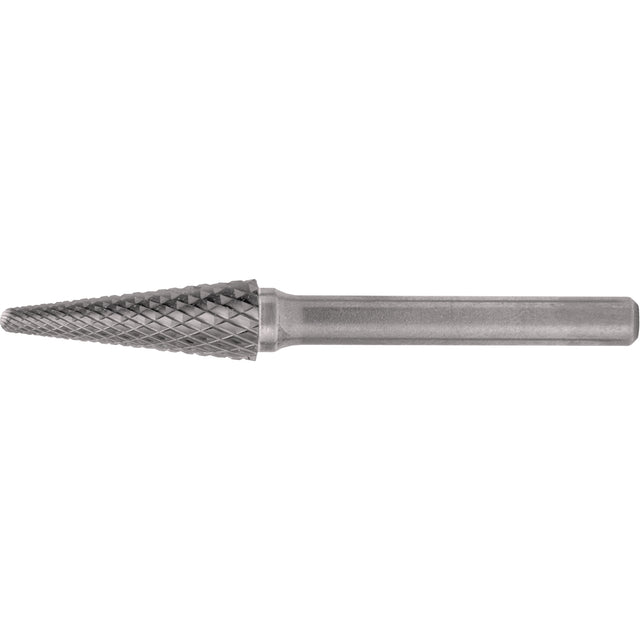 Solid Carbide Burrs - Taper Shape Radius End 14°