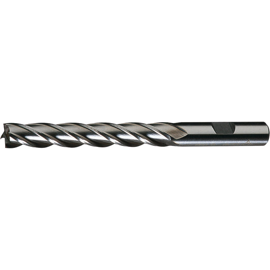 Single End Centre Cutting Square End Finishers , 3/16" Dia., 4 Flutes, Cobalt