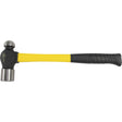 BP-32F Fibreglass Handle Ball Pein Hammer, 32 oz. Head Weight, Plain Face, Cushion Handle