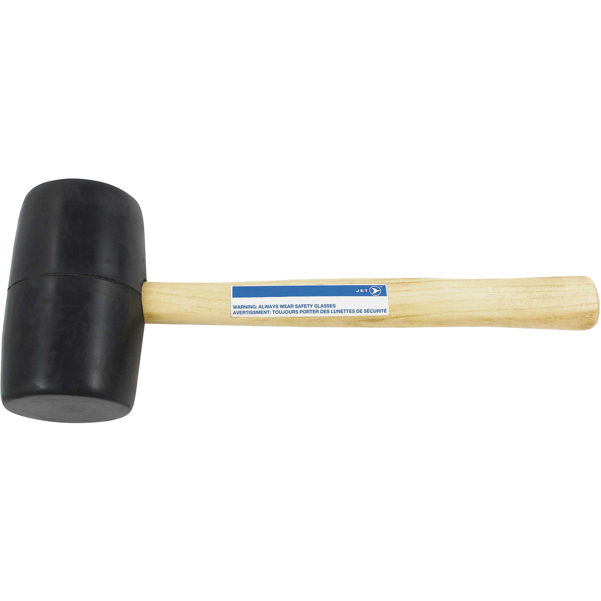 RM-16 Rubber Mallet, 16 oz., Wood Handle, 13-1/4" L